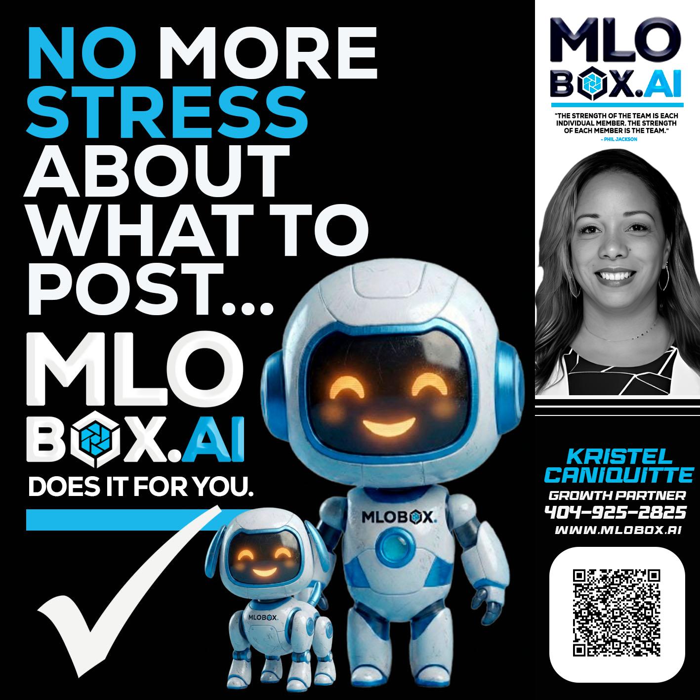 NO MORE STRESS - Kristel Caniquitte -Mortgage Loan Originator