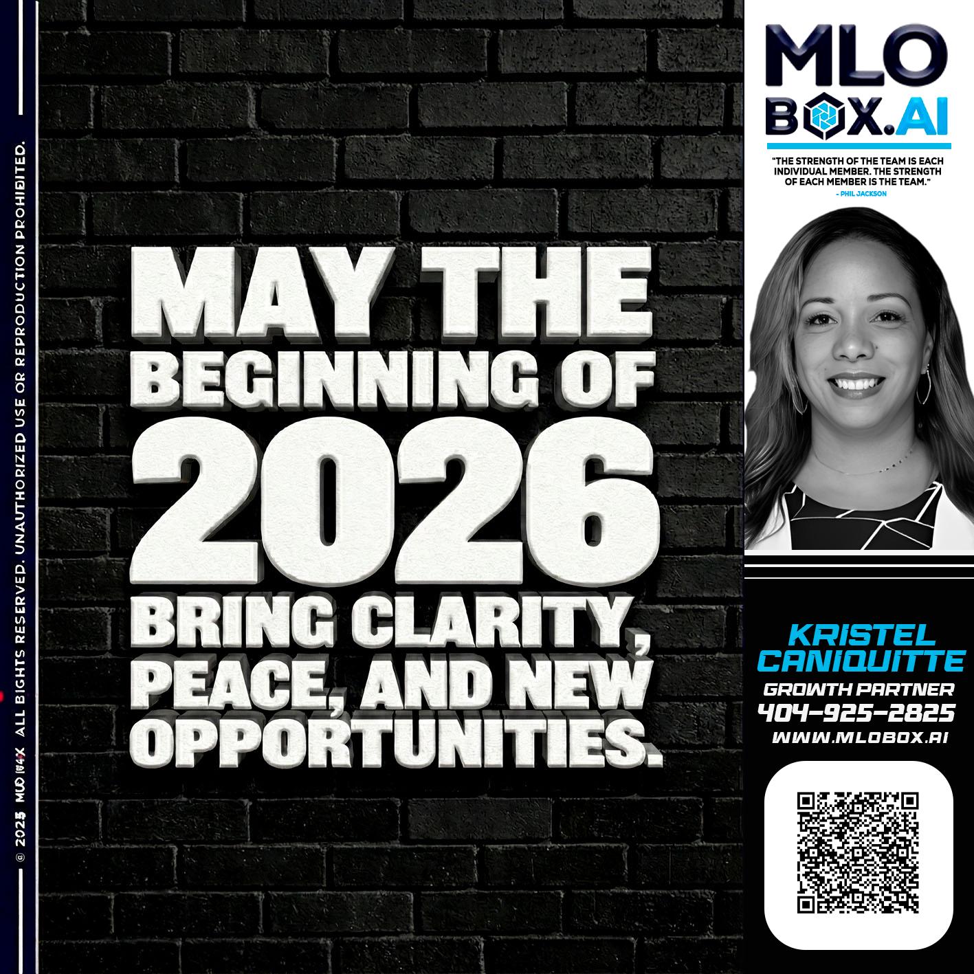 MAY THE 2026 - Kristel Caniquitte -Mortgage Loan Originator