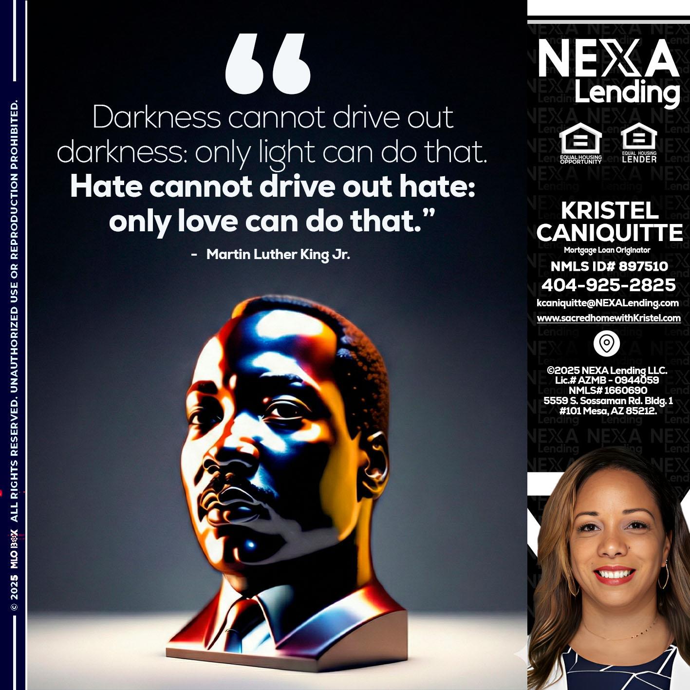 MLK 2026 - Kristel Caniquitte -Mortgage Loan Originator