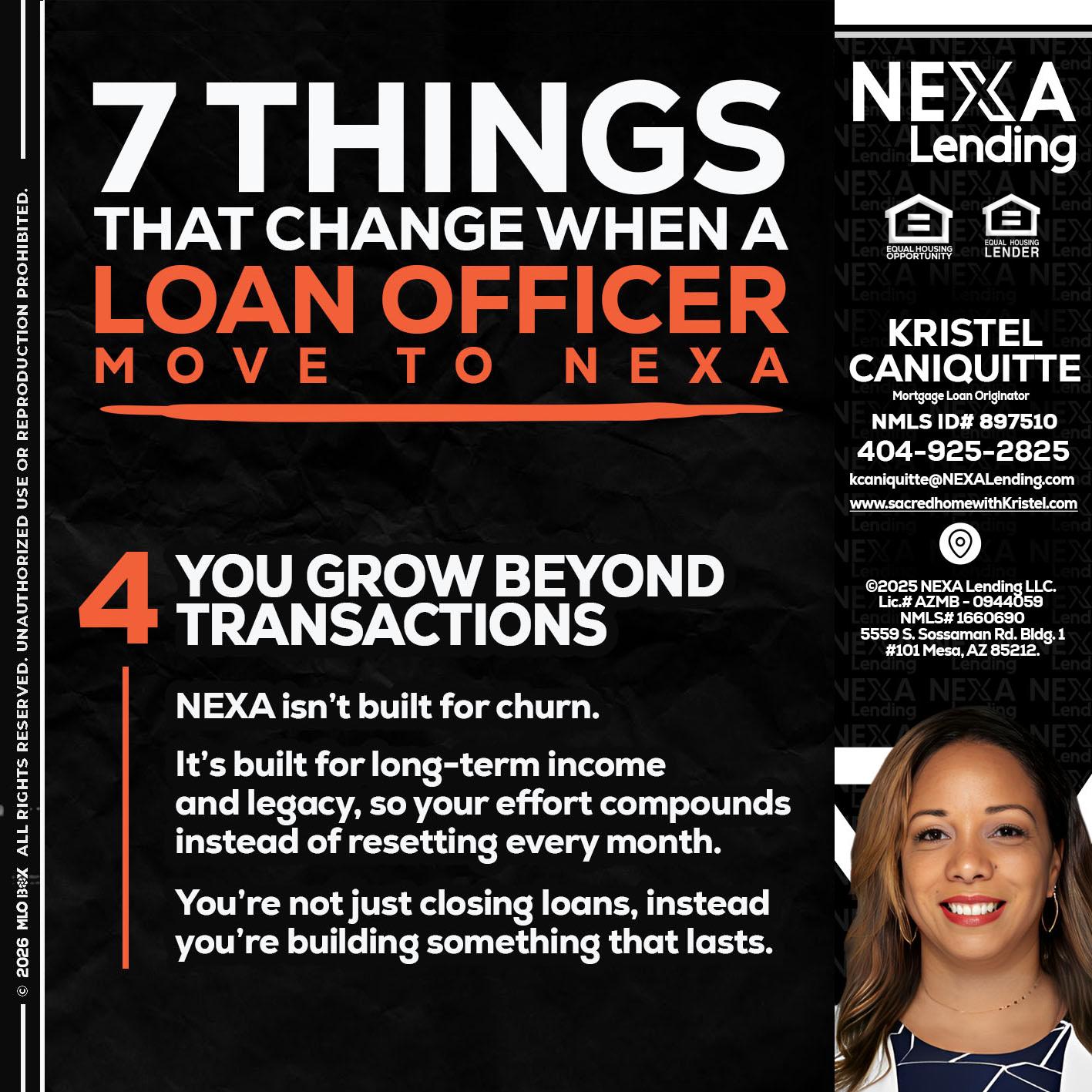 7 THINGS (4) - Kristel Caniquitte -Mortgage Loan Originator