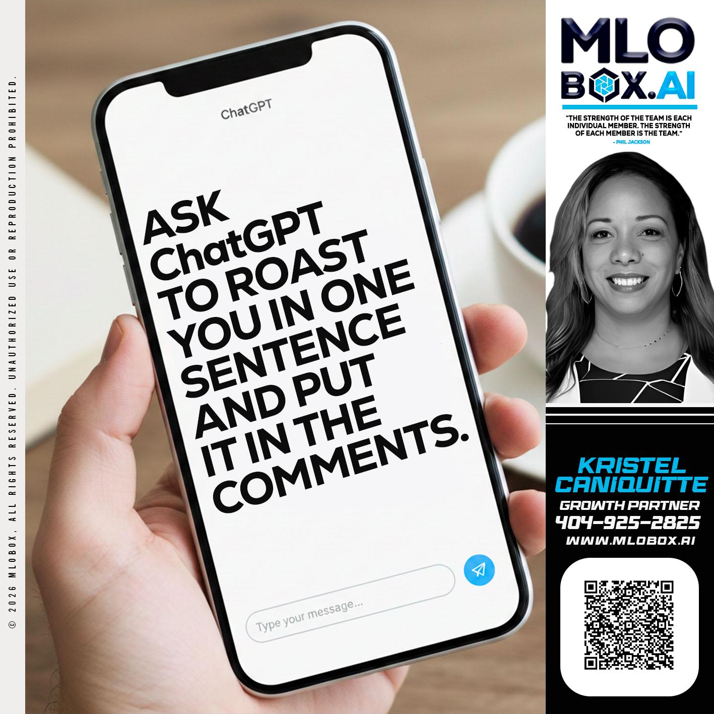 ASK CHAT GPT - Kristel Caniquitte -Mortgage Loan Originator