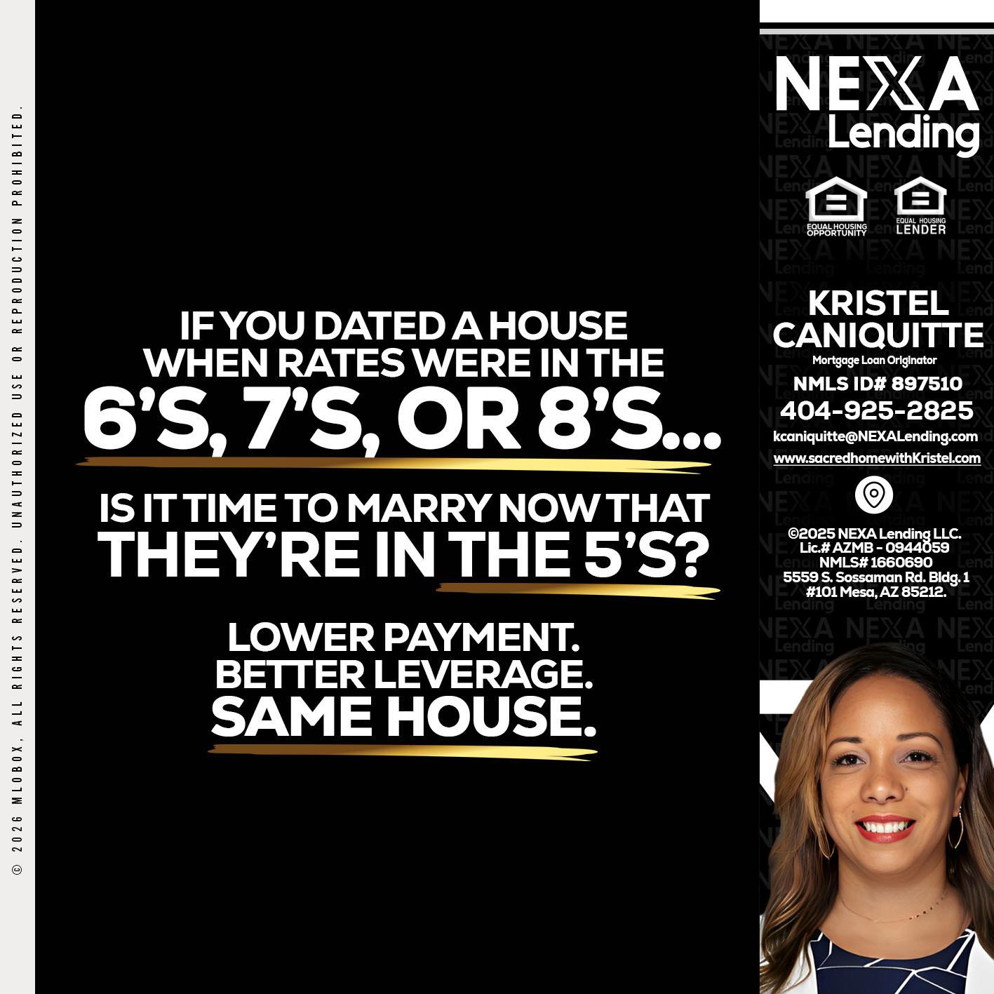 if you dated a house - Kristel Caniquitte -Mortgage Loan Originator