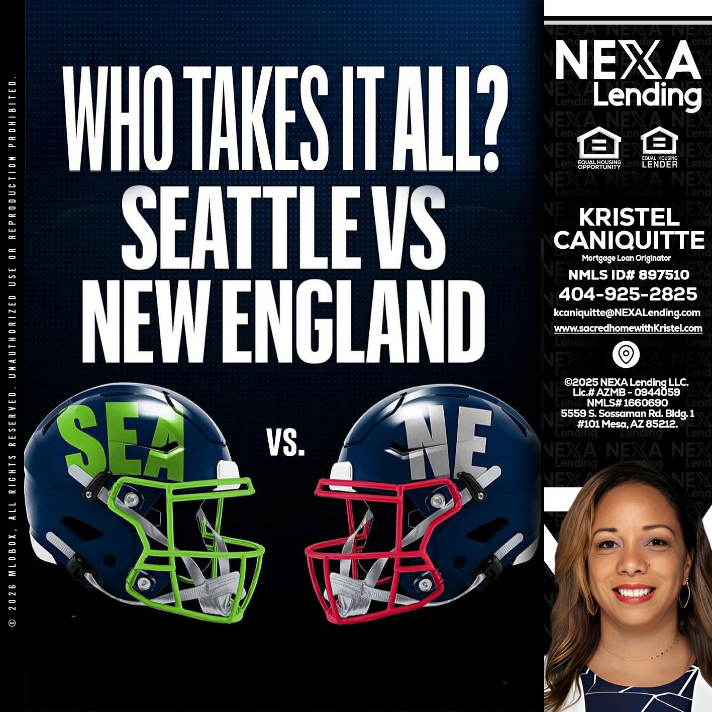 WHO TAKE IT ALL? - Kristel Caniquitte -Mortgage Loan Originator