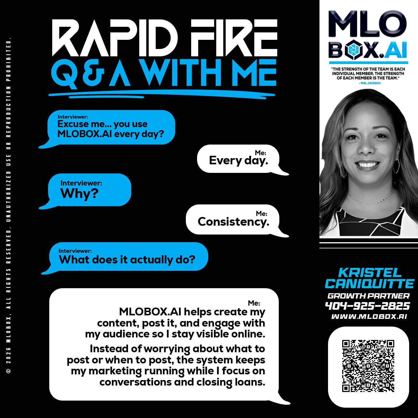 RAPID Q&A - Kristel Caniquitte -Mortgage Loan Originator