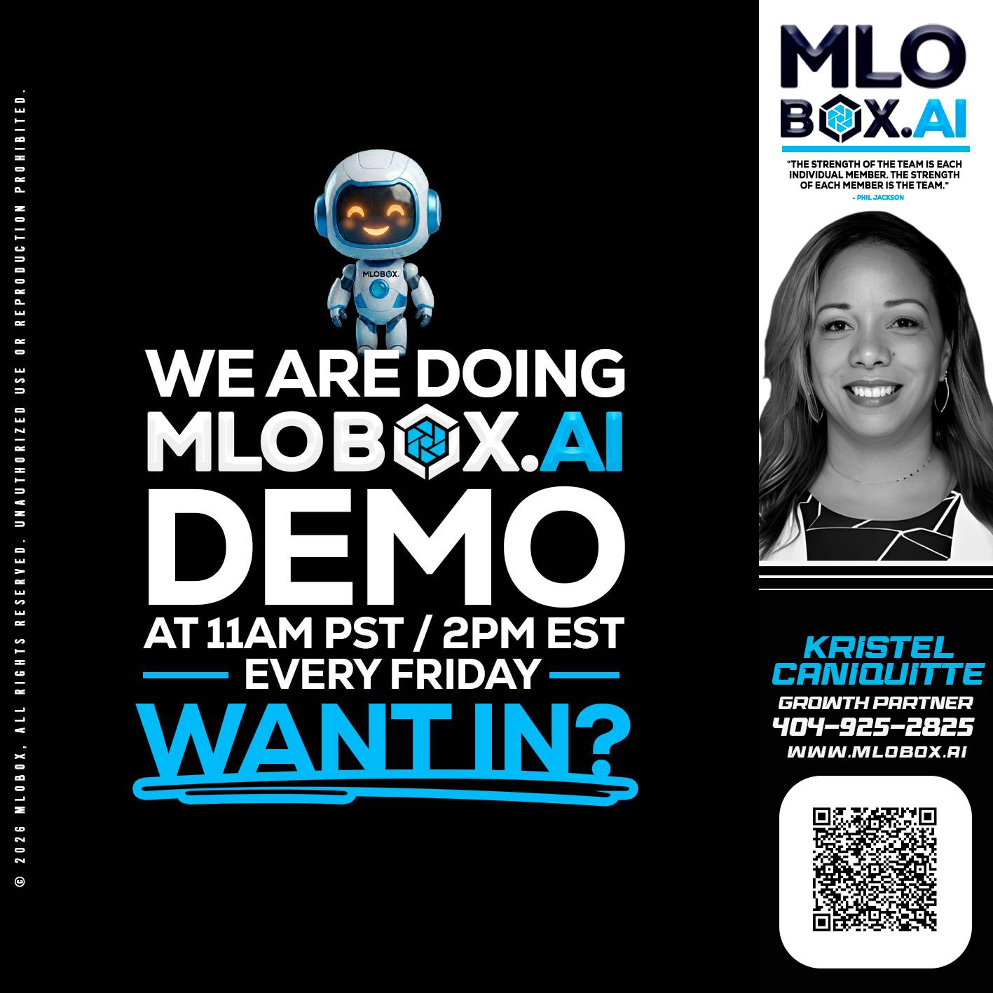 WE ARE DOING - Kristel Caniquitte -Mortgage Loan Originator