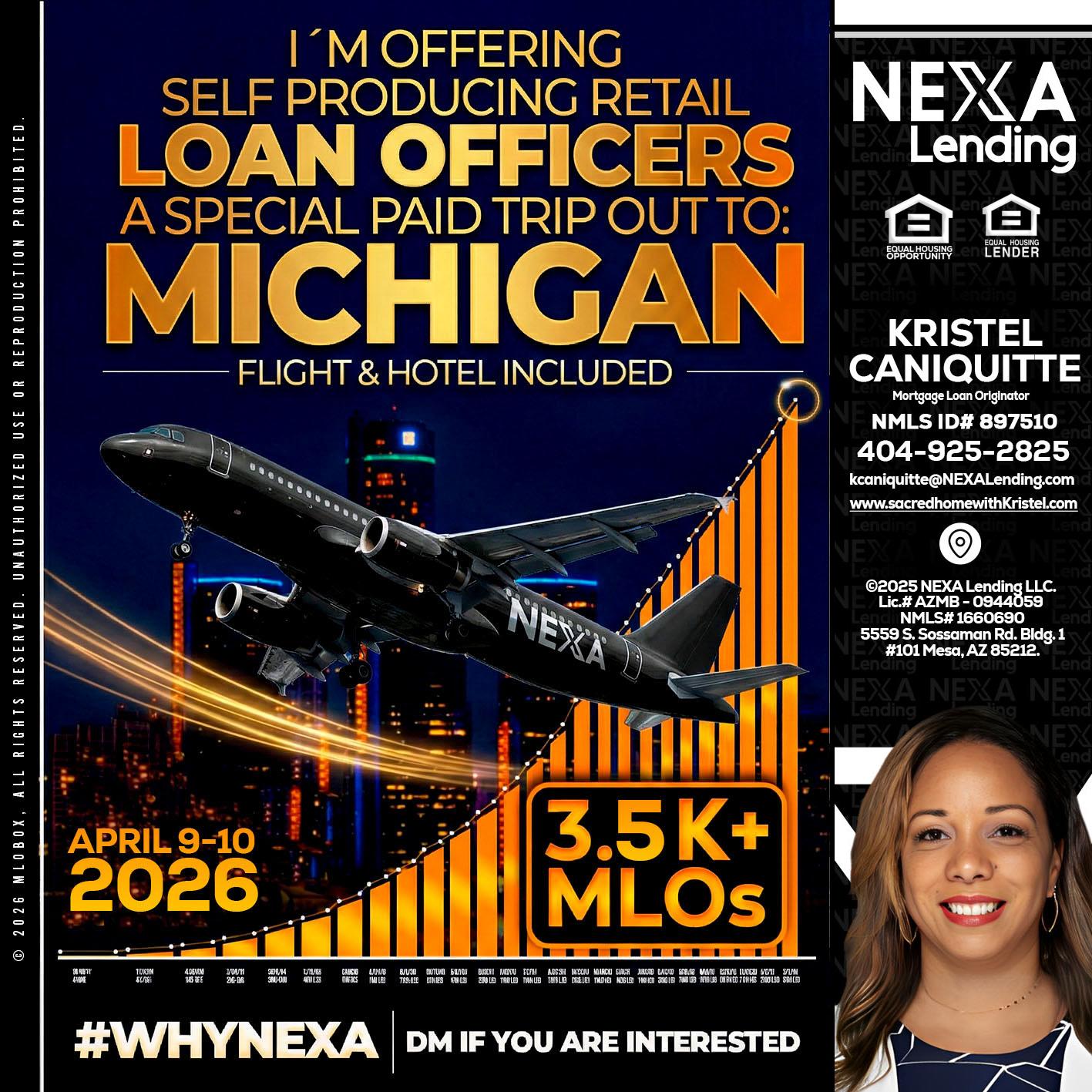 3.5K - Kristel Caniquitte -Mortgage Loan Originator