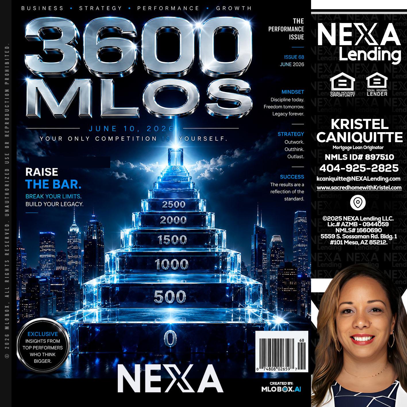 3600 MLOs - Kristel Caniquitte -Mortgage Loan Originator