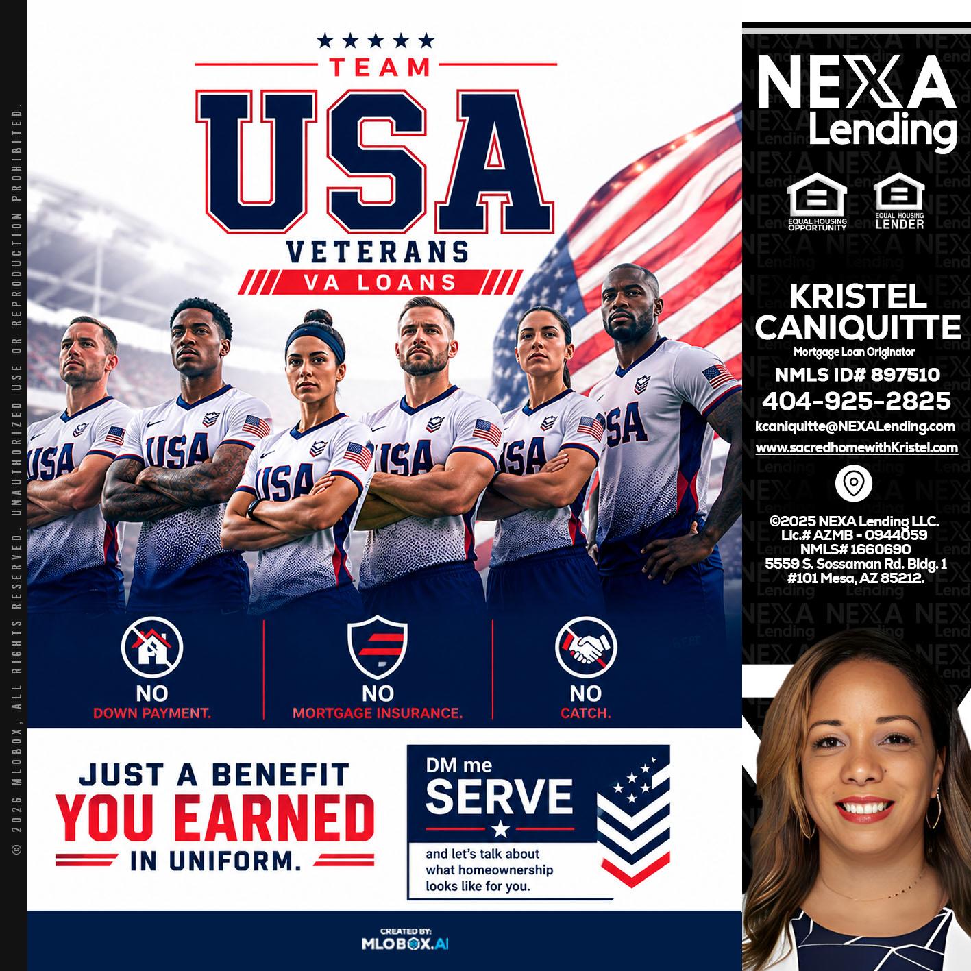 USA TEAM - Kristel Caniquitte -Mortgage Loan Originator