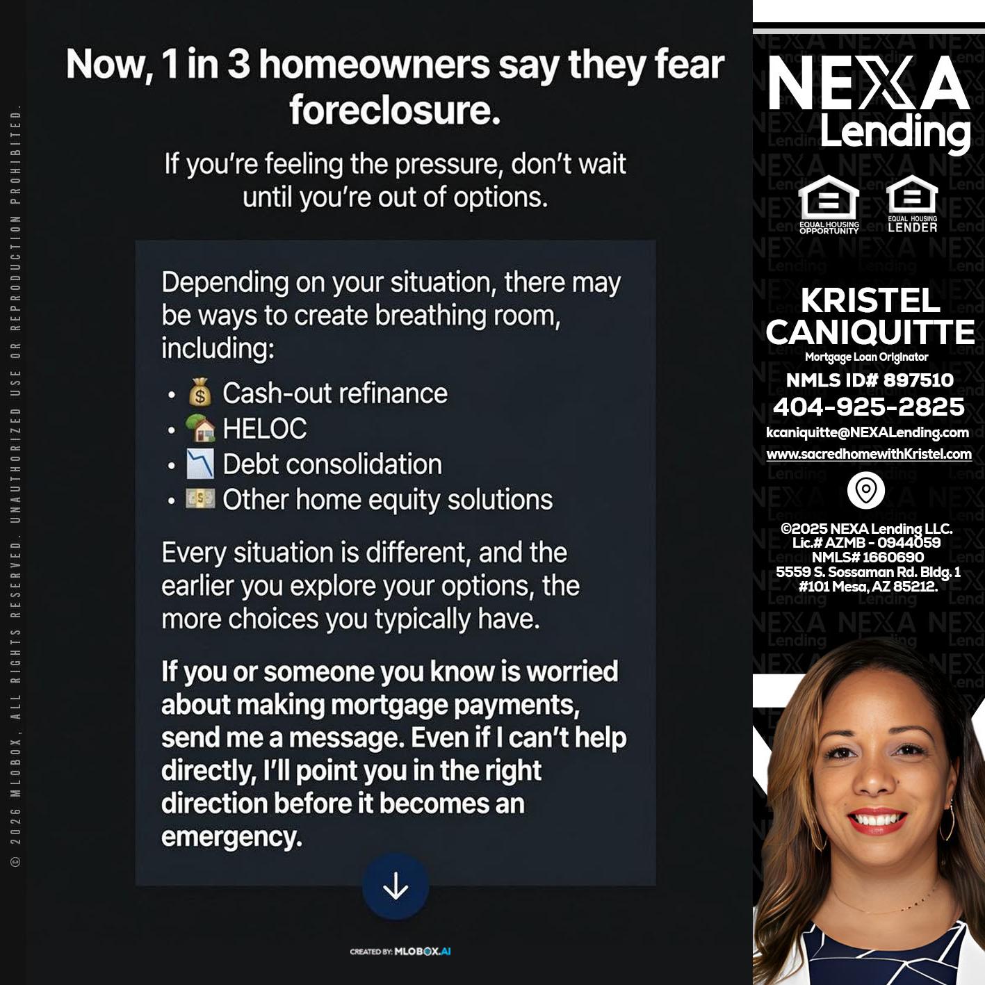 NOW - Kristel Caniquitte -Mortgage Loan Originator