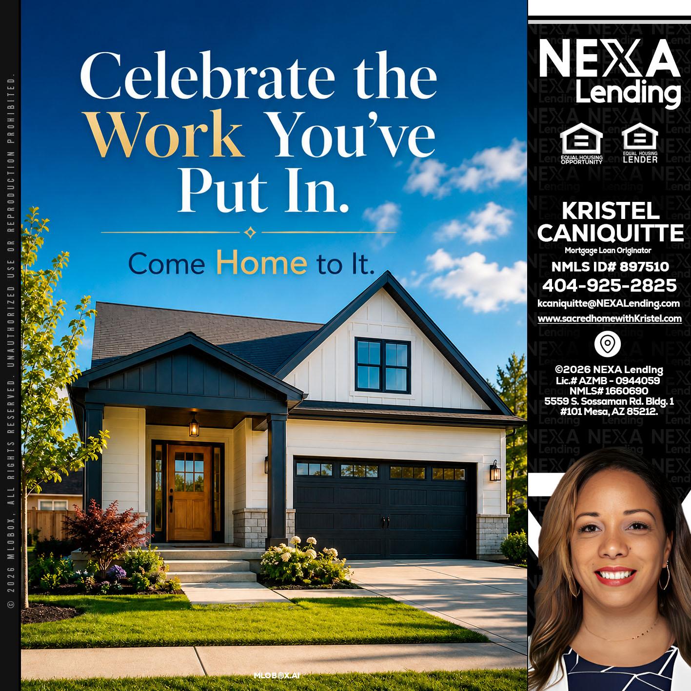 celebrate Labor Day - Kristel Caniquitte -Mortgage Loan Originator
